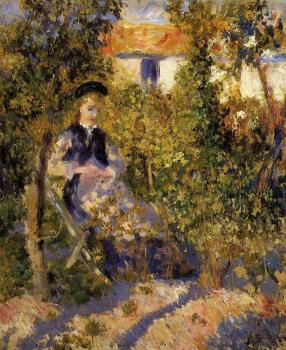 Pierre Auguste Renoir : Nini in the Garden
